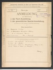 k.k. naturhistorisches Hofmuseum, Intendanzakten 1885-1896 (Hauer), Aktenzahl Z.178/1892, Seite 1